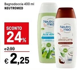 Neutro med bagnodoccia