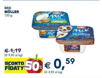 Esselunga MIX MÜLLER 120 g offerta