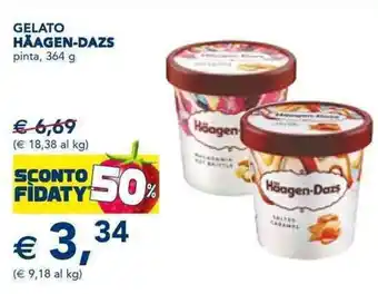 Esselunga GELATO HÄAGEN-DAZS pinta, 364 g offerta