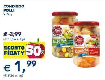 Esselunga CONDIRISO POLLI 215 g offerta