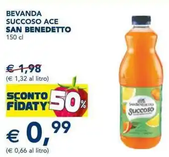 Esselunga BEVANDA SUCCOSO ACE SAN BENEDETTO 150 cl offerta