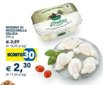NODINO DI MOZZARELLA DELIZIA 200 g