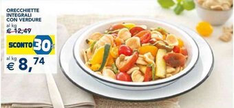 ORECCHIETTE INTEGRALI CON VERDURE