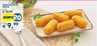 Esselunga CROCCHETTE DI PATATE offerta