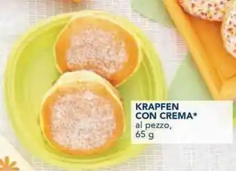 Esselunga KRAPFEN CON CREMA* al pezzo, 65 g offerta