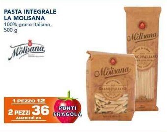Esselunga PASTA INTEGRALE LA MOLISANA 500 g offerta
