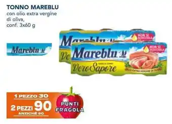 Esselunga TONNO MAREBLU conf. 3x60 g offerta