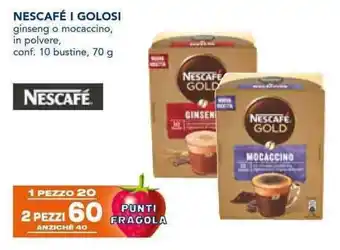 Esselunga NESCAFÉ I GOLOSI 10 bustine, 70 g offerta