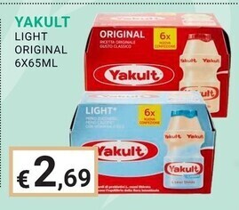 Eté Yakult light original offerta