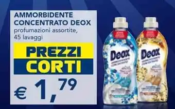 Esselunga AMMORBIDENTE CONCENTRATO DEOX 45 lavaggi offerta