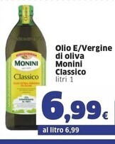 Sigma Monini olio e/vergine di oliva classico offerta