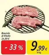 Carrefour Market Braciole di vitello offerta