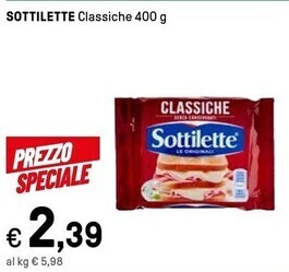 Iper La Grande Sottilette classiche offerta