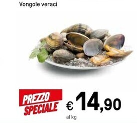 Iper La Grande Vongole veraci offerta