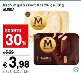 Iper La Grande Algida magnum gusti assortiti offerta