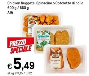 Iper La Grande Aia chicken nuggets offerta