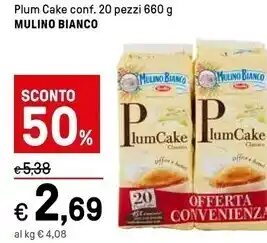 Iper La Grande Barilla plum cake mulino bianco offerta