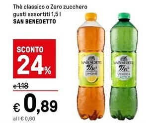 Iper La Grande San benedetto thè classico offerta
