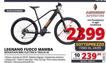 Comet Legnano fuoco mamba offerta