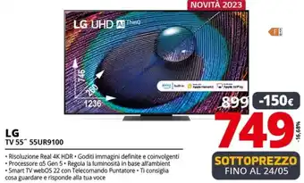 Comet Lg tv 55 55ur9100 offerta