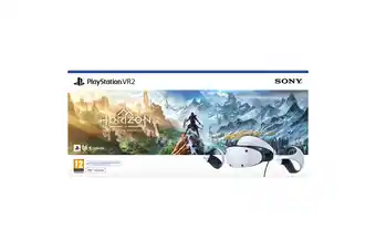 Comet Sony playstation vr2 + voucher horizon call of the mountain occhiali immersivi fpv nero, bianco offerta
