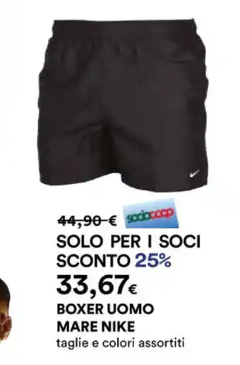 BOXER UOMO MARE NIKE