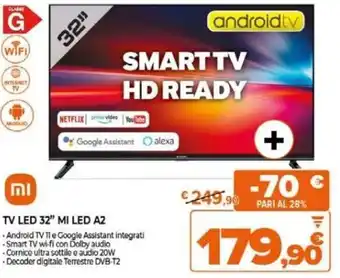 Expert mi TV LED 32" MI LED A2 offerta