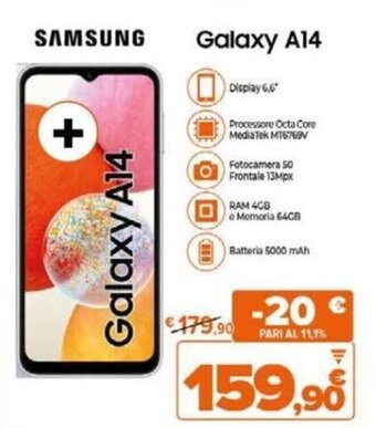 Expert SAMSUNG Galaxy A14 offerta