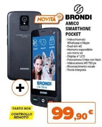 Expert BRONDI AMICO SMARTHONE POCKET offerta