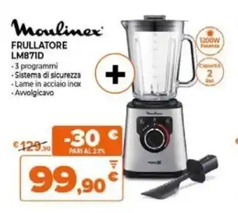 Expert Moulinex FRULLATORE LM871D offerta