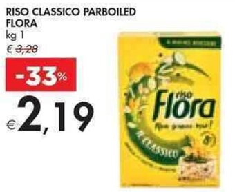 Bennet RISO CLASSICO PARBOILED FLORA kg 1 offerta