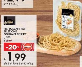 Bennet PICI TOSCANI PAT SELEZIONE GOURMET BENNET g 300 offerta