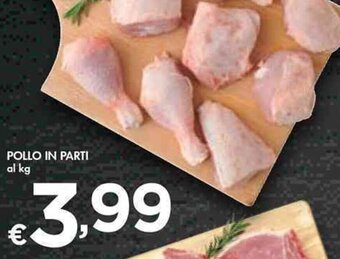 Bennet POLLO IN PARTI al kg offerta