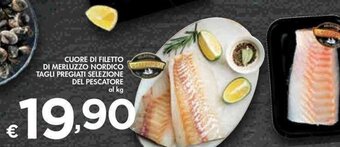 Bennet CUORE DI FILETTO DI MERLUZZO NORDICO TAGLI PREGIATI SELEZIONE DEL PESCATORE offerta