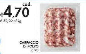 Bennet CARPACCIO DI POLPO g 90 offerta
