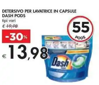 Bennet DETERSIVO PER LAVATRICE IN CAPSULE DASH PODS offerta