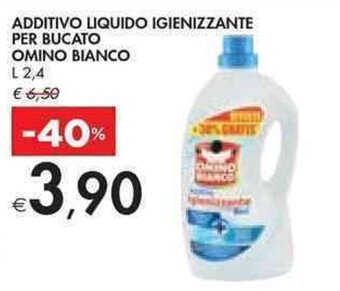 Bennet ADDITIVO LIQUIDO IGIENIZZANTE PER BUCATO OMINO BIANCO L 2,4 offerta