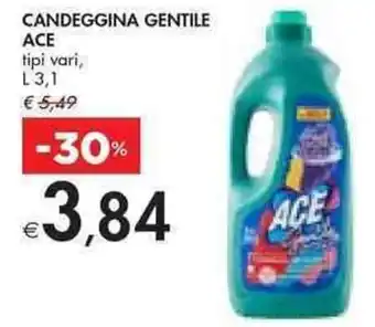 Bennet ACE CANDEGGINA GENTILE L 3,1 offerta