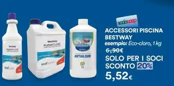 Ipercoop ACCESSORI PISCINA BESTWAY offerta