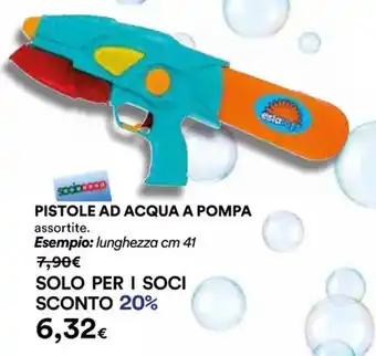 Ipercoop PISTOLE AD ACQUA A POMPA offerta