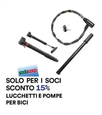 LUCCHETTI E POMPE PER BICI