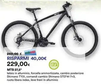 Ipercoop MTB 27,5" offerta