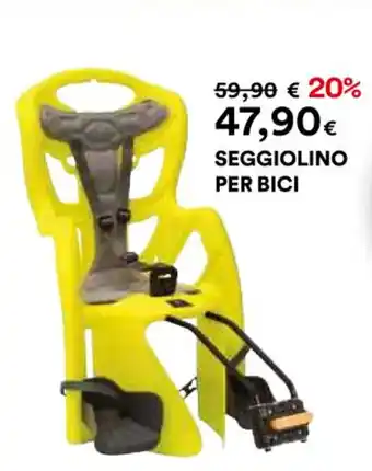 SEGGIOLINO PER BICI