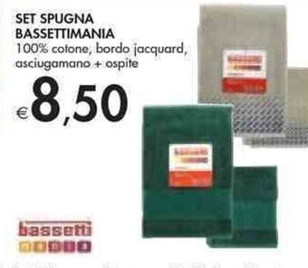Bennet SET SPUGNA BASSETTIMANIA offerta