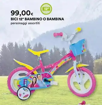 BICI 12" BAMBINO O BAMBINA