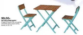 SET BALCONE HAPPY