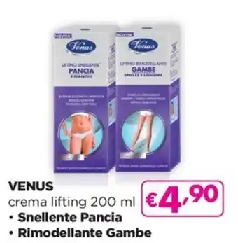 Acqua & Sapone VENUS crema lifting 200 ml • Snellente Pancia • Rimodellante Gambe offerta