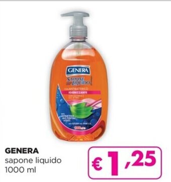 Acqua & Sapone GENERA sapone liquido 1000 ml offerta
