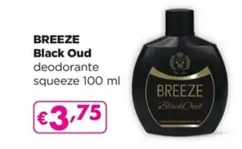 Acqua & Sapone BREEZE Black Oud deodorante 100 ml offerta