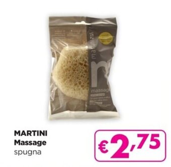 Acqua & Sapone MARTINI Massage spugna offerta